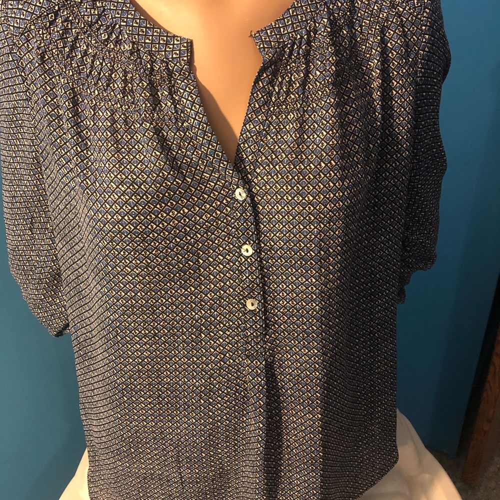 Max Studio Blue Blouse